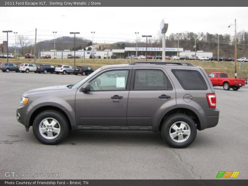 Sterling Grey Metallic / Stone 2011 Ford Escape XLT