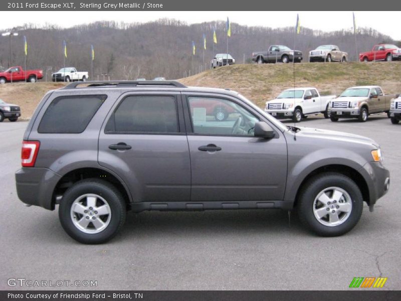 Sterling Grey Metallic / Stone 2011 Ford Escape XLT