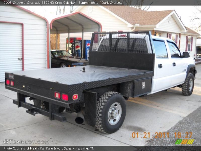 Summit White / Dark Charcoal 2005 Chevrolet Silverado 2500HD Crew Cab 4x4