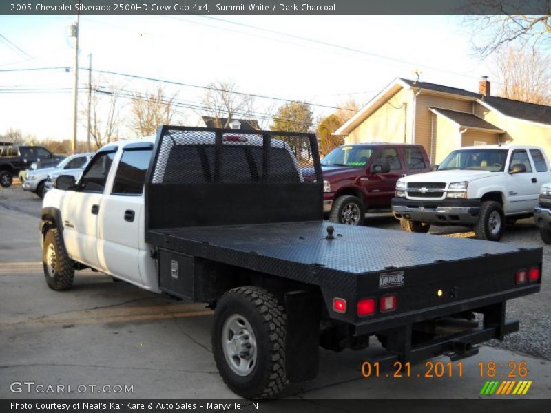 Summit White / Dark Charcoal 2005 Chevrolet Silverado 2500HD Crew Cab 4x4