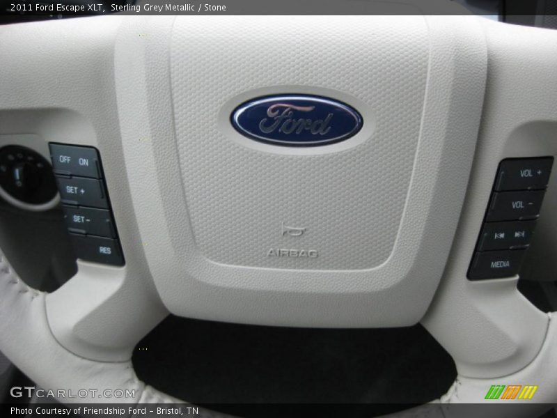 Sterling Grey Metallic / Stone 2011 Ford Escape XLT