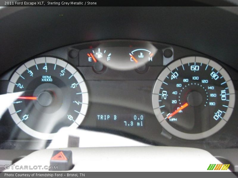 Sterling Grey Metallic / Stone 2011 Ford Escape XLT