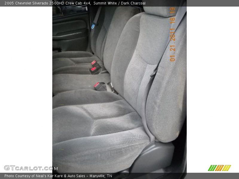 Summit White / Dark Charcoal 2005 Chevrolet Silverado 2500HD Crew Cab 4x4