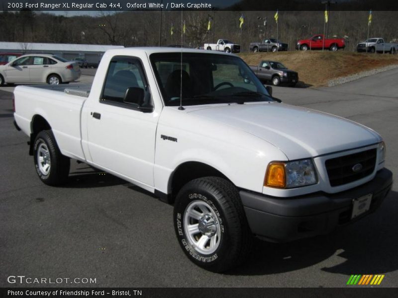 Front 3/4 View of 2003 Ranger XL Regular Cab 4x4