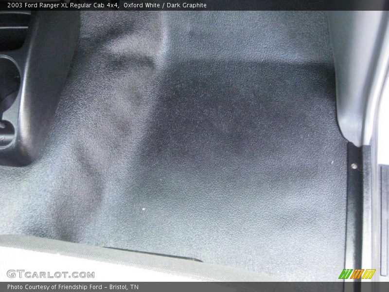 Oxford White / Dark Graphite 2003 Ford Ranger XL Regular Cab 4x4