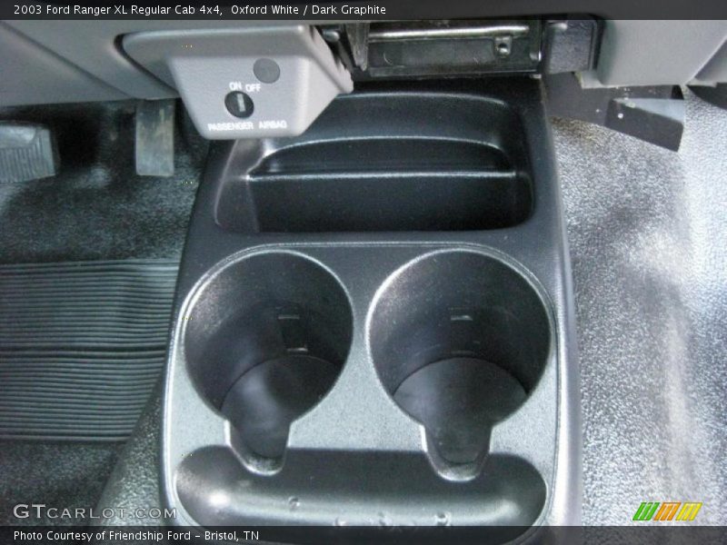 Oxford White / Dark Graphite 2003 Ford Ranger XL Regular Cab 4x4