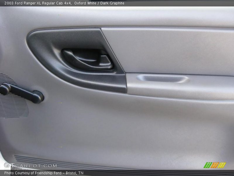 Oxford White / Dark Graphite 2003 Ford Ranger XL Regular Cab 4x4
