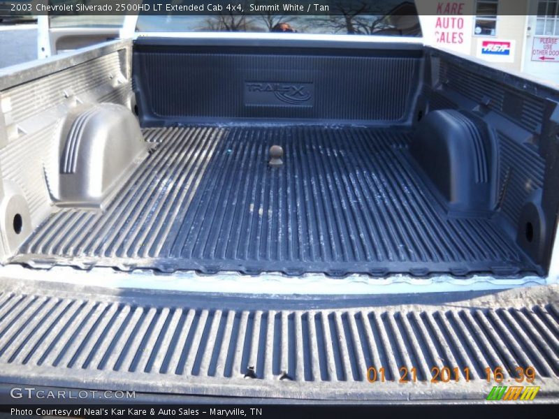 Summit White / Tan 2003 Chevrolet Silverado 2500HD LT Extended Cab 4x4