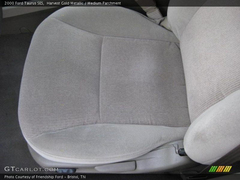 Harvest Gold Metallic / Medium Parchment 2000 Ford Taurus SES