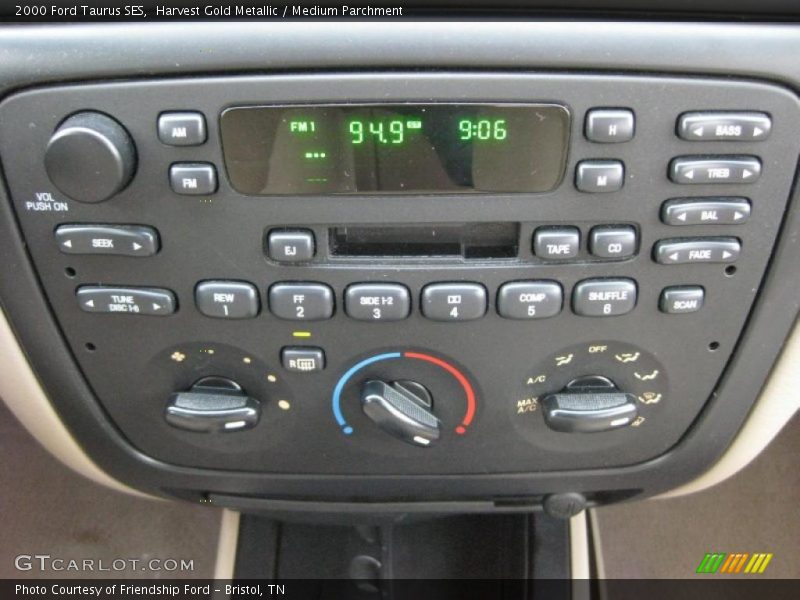 Controls of 2000 Taurus SES