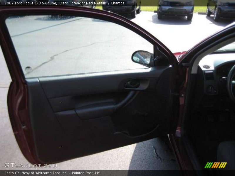 Dark Toreador Red Metallic / Charcoal 2007 Ford Focus ZX3 S Coupe