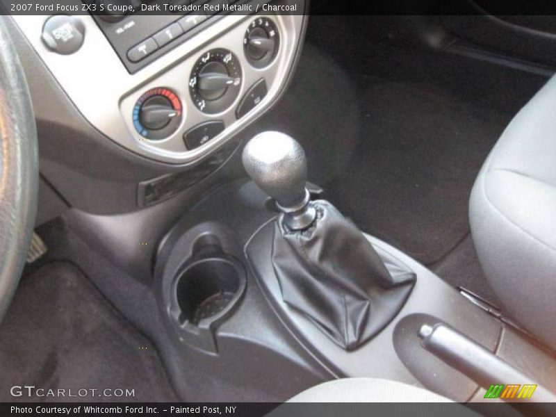 Dark Toreador Red Metallic / Charcoal 2007 Ford Focus ZX3 S Coupe