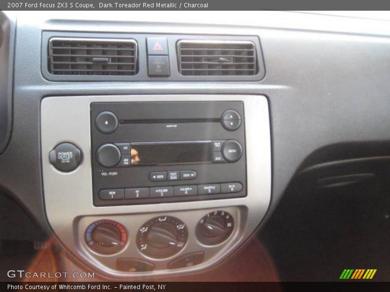Dark Toreador Red Metallic / Charcoal 2007 Ford Focus ZX3 S Coupe