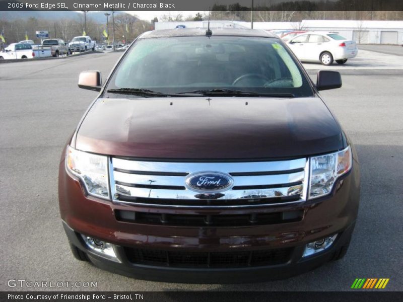 Cinnamon Metallic / Charcoal Black 2009 Ford Edge SEL