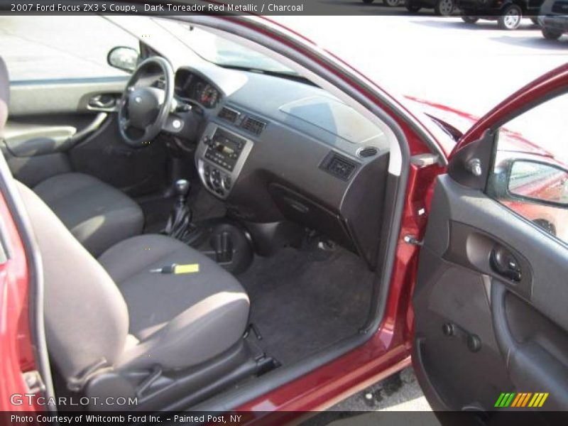 Dark Toreador Red Metallic / Charcoal 2007 Ford Focus ZX3 S Coupe