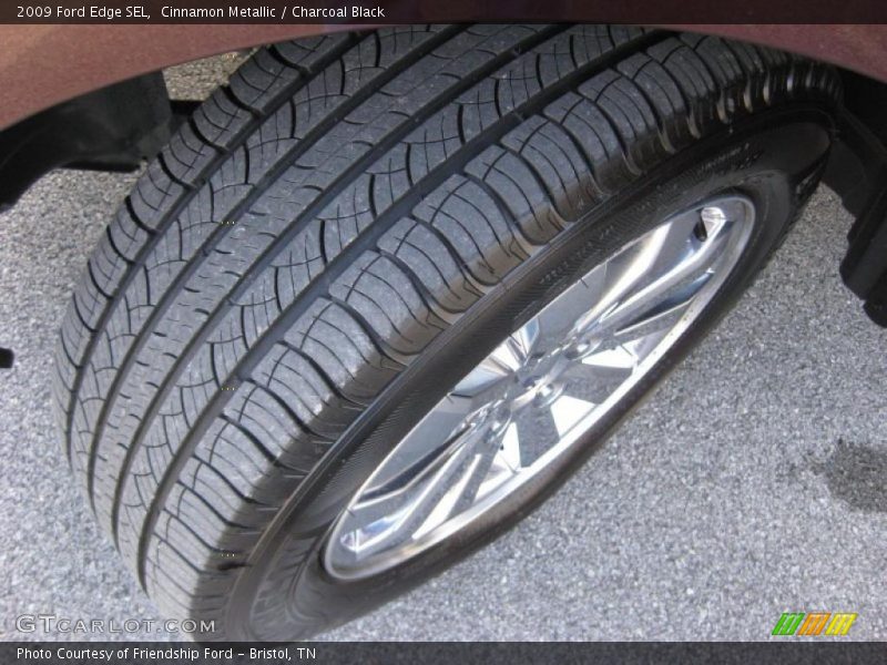 Cinnamon Metallic / Charcoal Black 2009 Ford Edge SEL