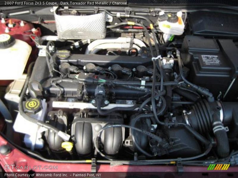 Dark Toreador Red Metallic / Charcoal 2007 Ford Focus ZX3 S Coupe