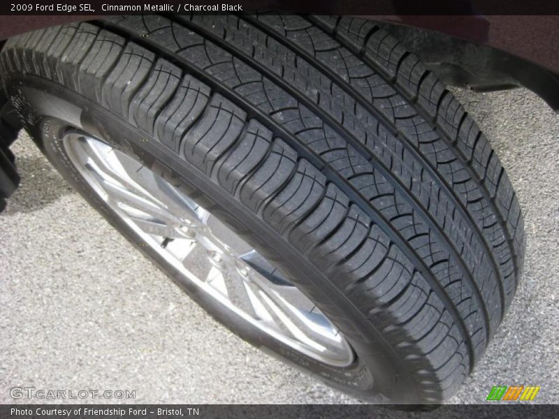 Cinnamon Metallic / Charcoal Black 2009 Ford Edge SEL