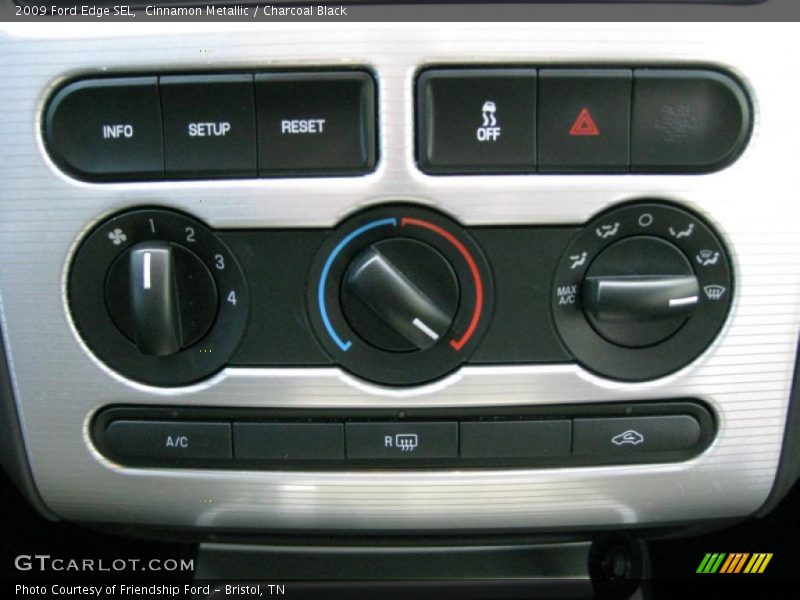 Controls of 2009 Edge SEL