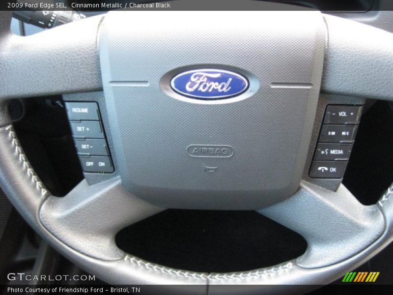 Cinnamon Metallic / Charcoal Black 2009 Ford Edge SEL