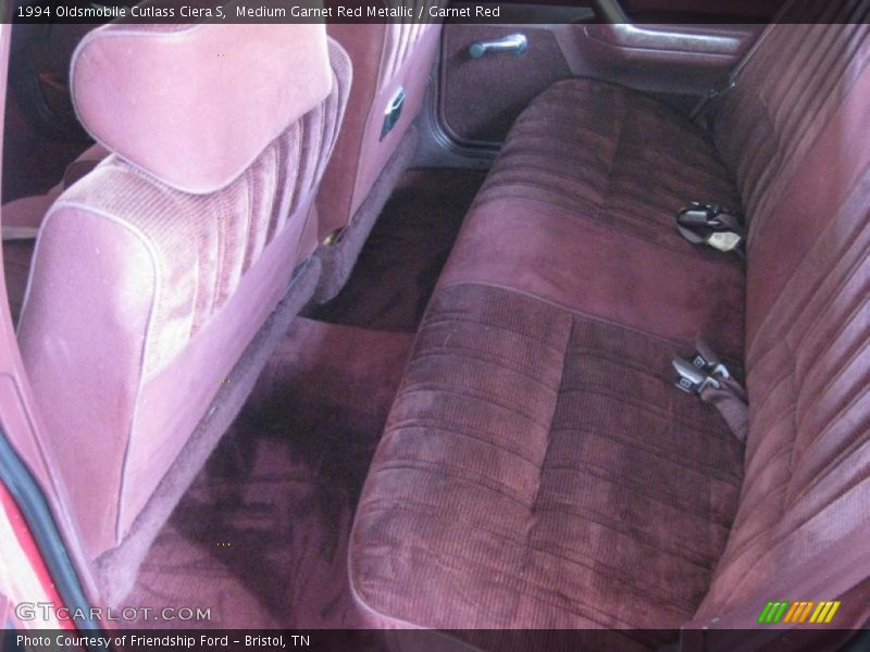  1994 Cutlass Ciera S Garnet Red Interior