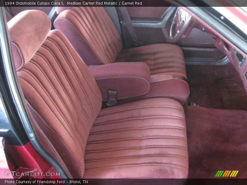  1994 Cutlass Ciera S Garnet Red Interior