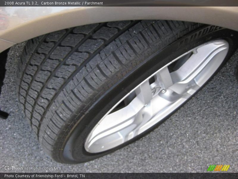 Carbon Bronze Metallic / Parchment 2008 Acura TL 3.2