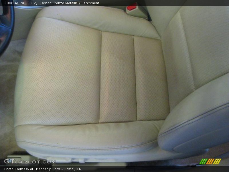 Carbon Bronze Metallic / Parchment 2008 Acura TL 3.2