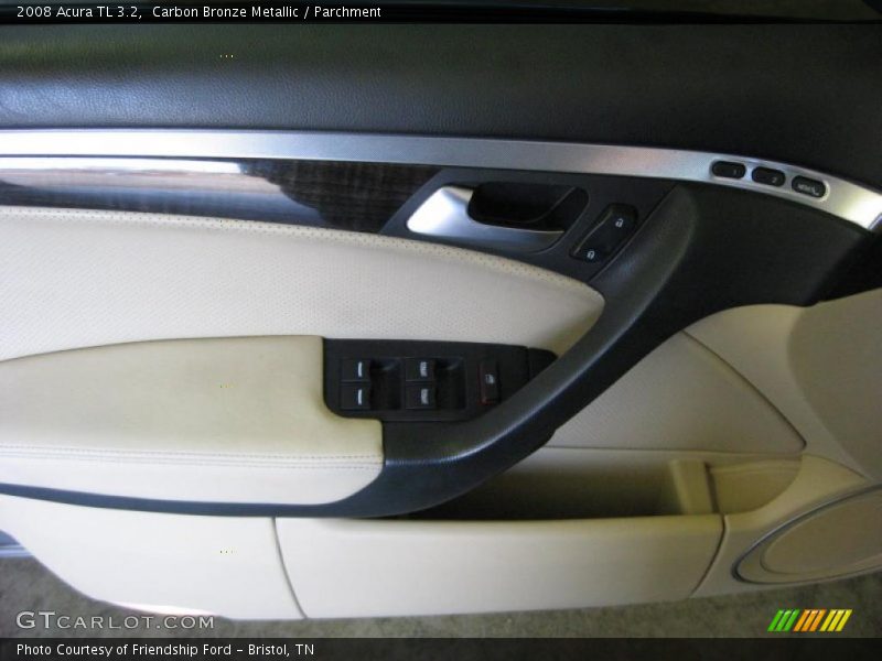 Carbon Bronze Metallic / Parchment 2008 Acura TL 3.2