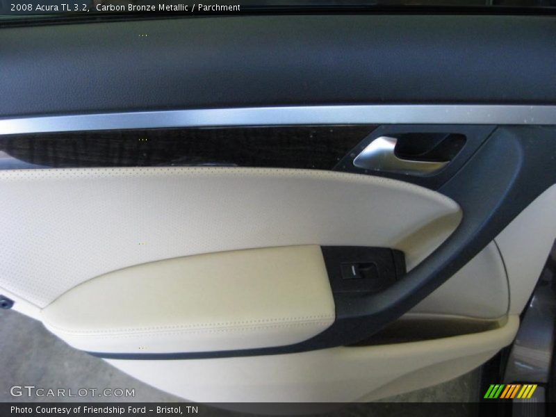 Carbon Bronze Metallic / Parchment 2008 Acura TL 3.2