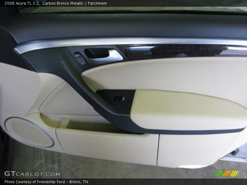 Carbon Bronze Metallic / Parchment 2008 Acura TL 3.2