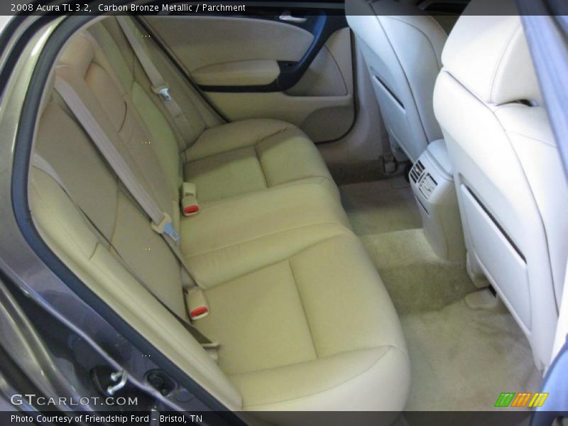 Carbon Bronze Metallic / Parchment 2008 Acura TL 3.2