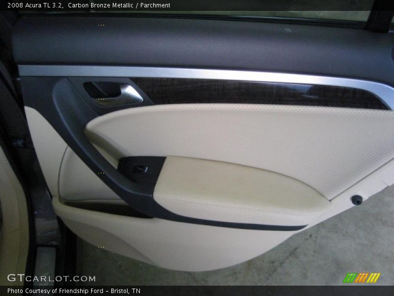 Carbon Bronze Metallic / Parchment 2008 Acura TL 3.2