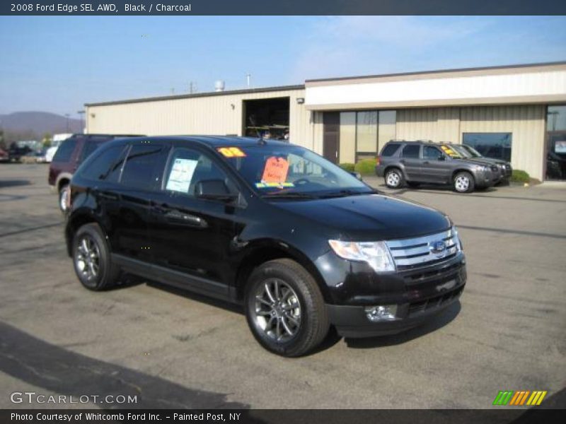 Black / Charcoal 2008 Ford Edge SEL AWD