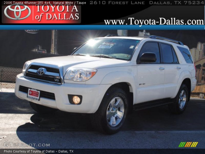Natural White / Taupe 2006 Toyota 4Runner SR5 4x4
