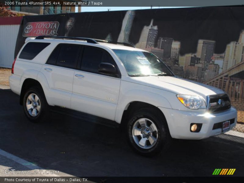 Natural White / Taupe 2006 Toyota 4Runner SR5 4x4