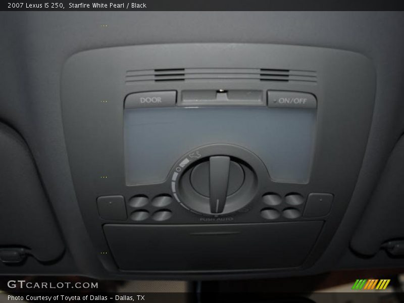 Starfire White Pearl / Black 2007 Lexus IS 250