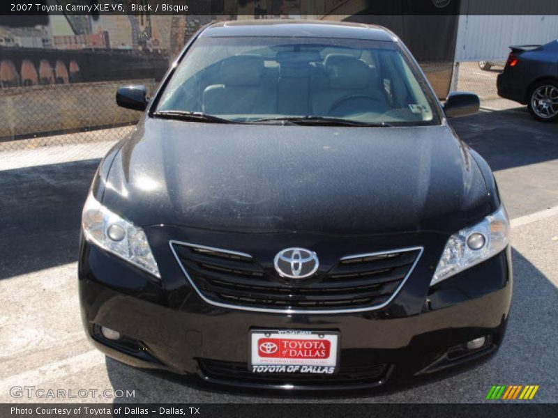 Black / Bisque 2007 Toyota Camry XLE V6