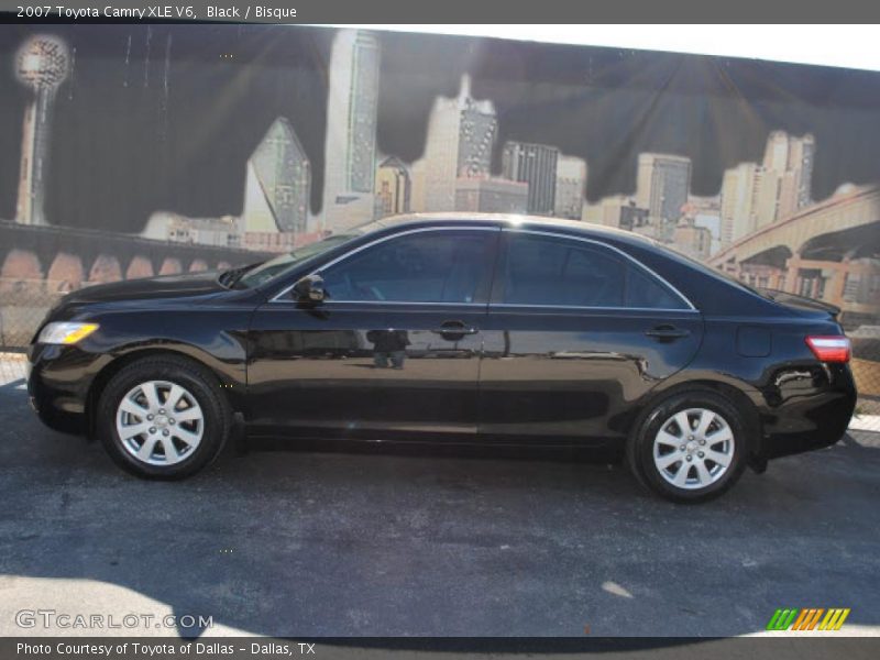 Black / Bisque 2007 Toyota Camry XLE V6