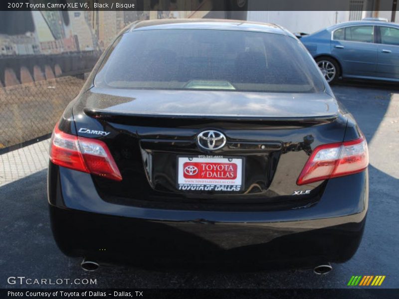 Black / Bisque 2007 Toyota Camry XLE V6