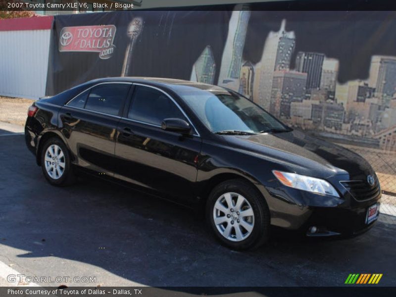 Black / Bisque 2007 Toyota Camry XLE V6