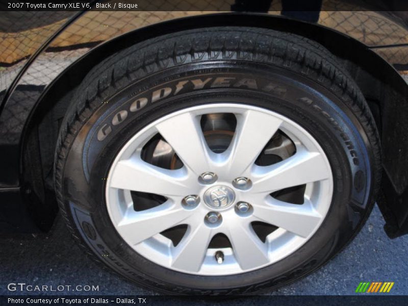 Black / Bisque 2007 Toyota Camry XLE V6