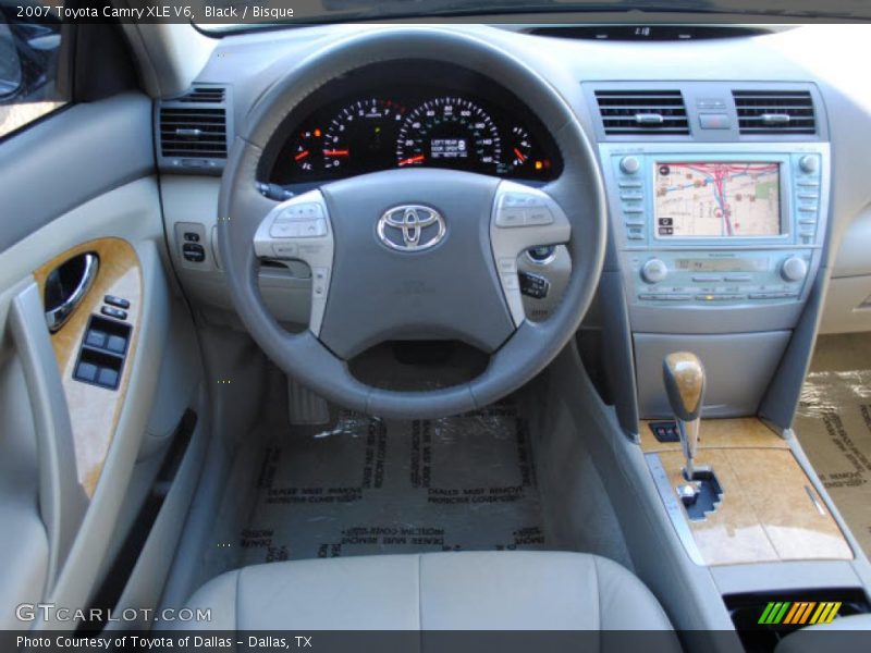 Black / Bisque 2007 Toyota Camry XLE V6