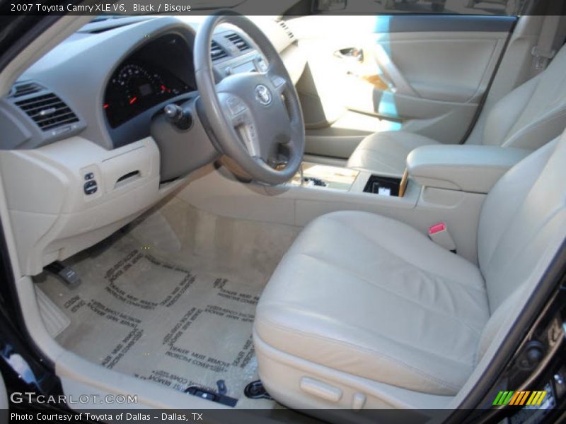 Black / Bisque 2007 Toyota Camry XLE V6