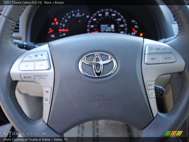 Black / Bisque 2007 Toyota Camry XLE V6