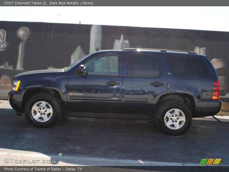 Dark Blue Metallic / Ebony 2007 Chevrolet Tahoe LS