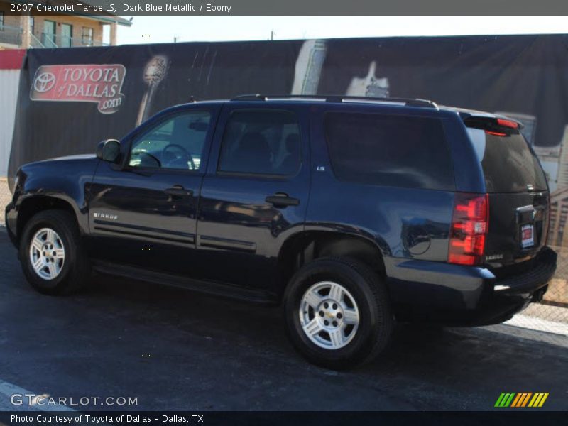 Dark Blue Metallic / Ebony 2007 Chevrolet Tahoe LS