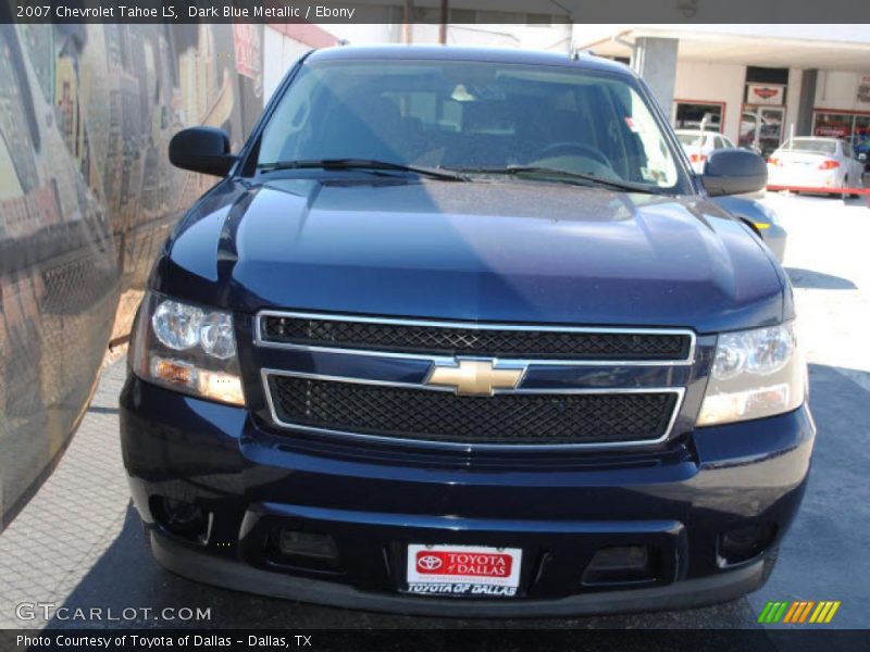 Dark Blue Metallic / Ebony 2007 Chevrolet Tahoe LS