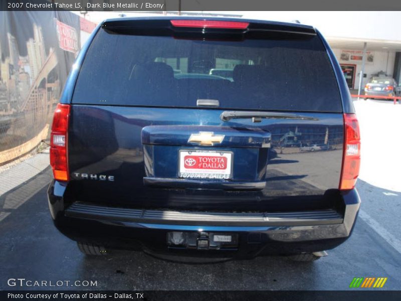 Dark Blue Metallic / Ebony 2007 Chevrolet Tahoe LS