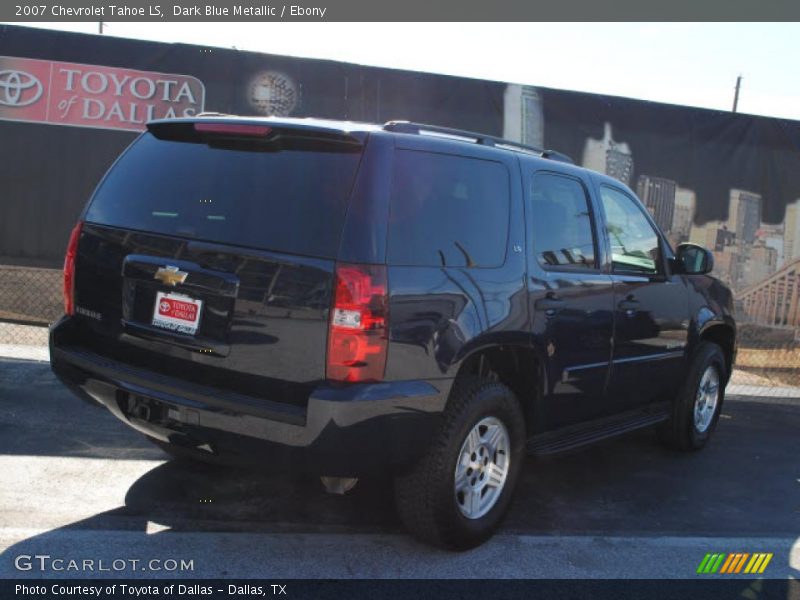 Dark Blue Metallic / Ebony 2007 Chevrolet Tahoe LS